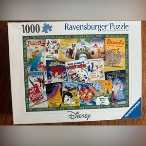 Ravensburger Disney Classic Movie Posters Puzzle - Multicolor